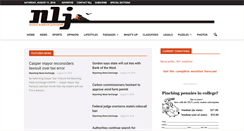 Desktop Screenshot of newslj.com